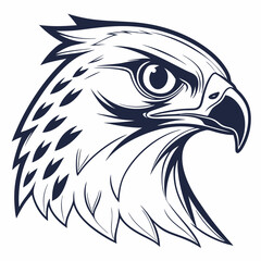 eagle head vector