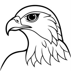 eagle head vector