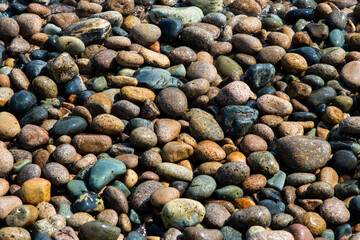 pebbles on the beach