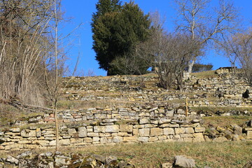 Trockensteinmauer im Kreuzbachtal bei Enzweihingen