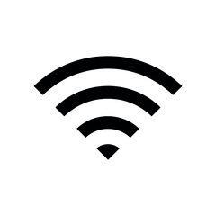 Mobile network icon, Wifi network symbol vector design