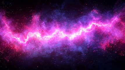 Fototapeta premium Abstract space nebula, cosmic energy flow, possible background for space exploration, or science fiction