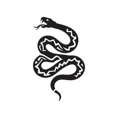 king cobra animals vipers snake icon silhouette vector design