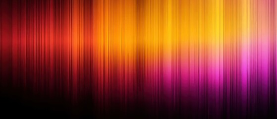 Vibrant Abstract Gradient of Colorful Light Stripes
