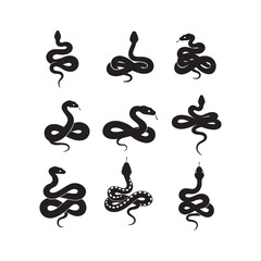 king cobra animals vipers snake icon silhouette vector design