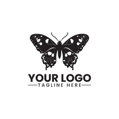  butterfly logo vector illustration moth logo vector