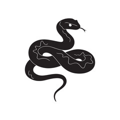 king cobra animals vipers snake icon silhouette vector design