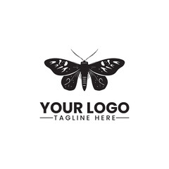  butterfly logo vector illustration moth logo vector