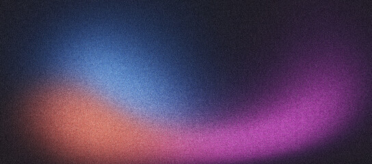 Teal orange black color gradient background, grainy texture effect, summer poster banner header landing page backdrop design