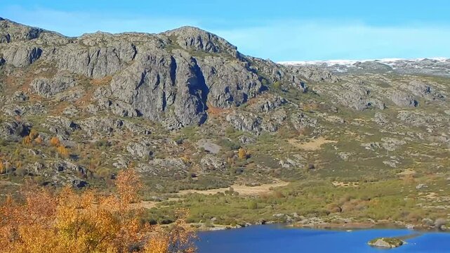 idilic place in the Tera canyon river, Sanabria, Zamora, Castilla y Le&oacute;n, Spain