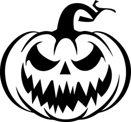 Halloween vector illustration design simple horror celebration