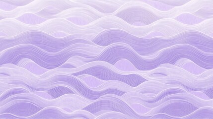 Abstract Lavender Waves Pattern Design