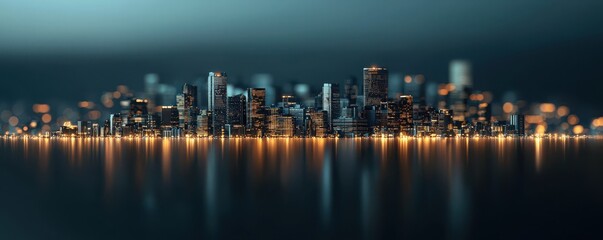 Sustainable cityscape event showcasing renewable energy solutions