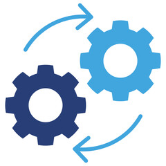 Integration icon sheet multiple style collection