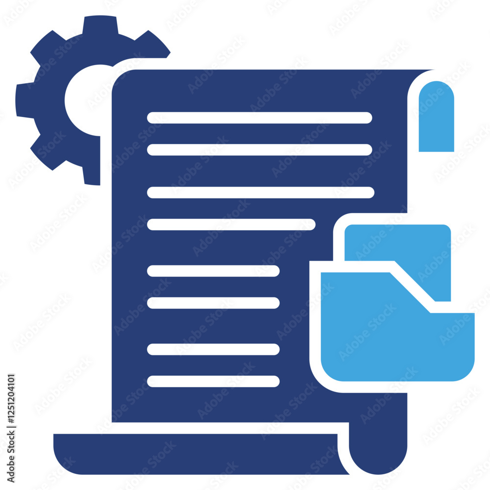 Poster Documentation icon sheet multiple style collection