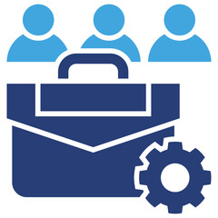 Employee icon sheet multiple style collection