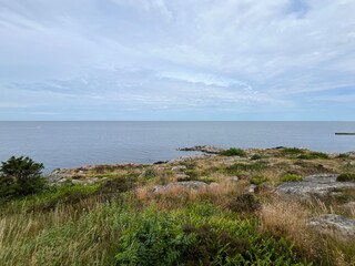 view of the coast of the sea