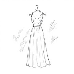 A dress is a garment worn by women or girls, typically consisting of a bodice and skirt, designed for various occasions. It can be casual, formal, or elegant, offering versatility and style.
