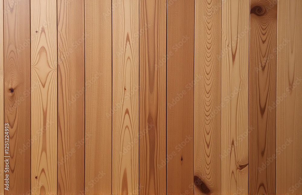 Leinwandbilder a natural teak wood panel features a distinctive textured pattern that adds warmth and character to 