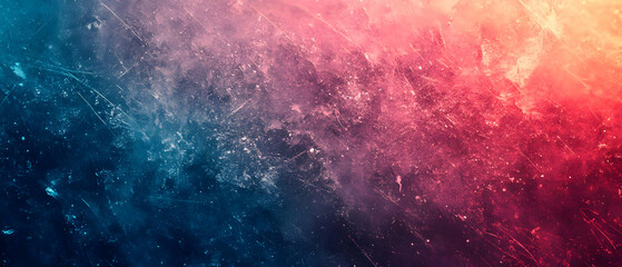 Fototapeta premium Abstract blue red texture background design