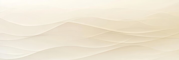 Obraz premium Elegant Beige Wave Texture Pattern Background Minimalist Monochromatic Colors in a 3D Style Design