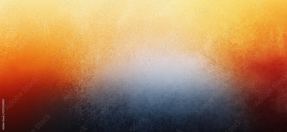 Wall mural gradient background gray orange noise texture abstract soft warm autumn design