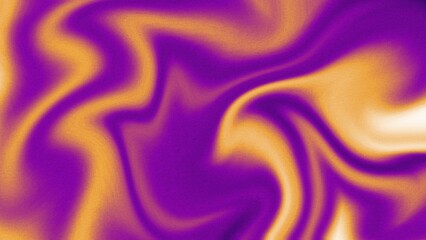 Orange purple marble liquid abstract background
