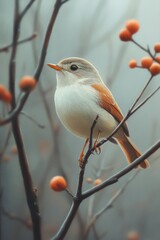 bird minimalistic conceptual abstract expressionisme animal colour natural pastel colors 