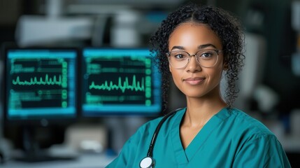 health risks prevention screening. Healthcare worker analyzing a digital health report with risk factors identified through screenings, early intervention, preventive care