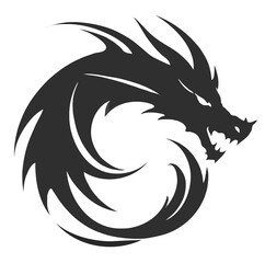 Naklejka premium Dragon Vector Art Animal Modern Urban Graphic Illustration