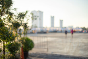 de focused bokeh light, abstract points pattern background