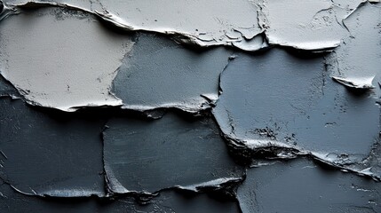 Textured gray paint strokes background