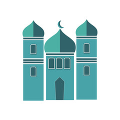 vector illustration of a mosque
