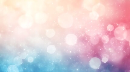 Fototapeta premium Abstract Pastel Background with Shimmering Lights