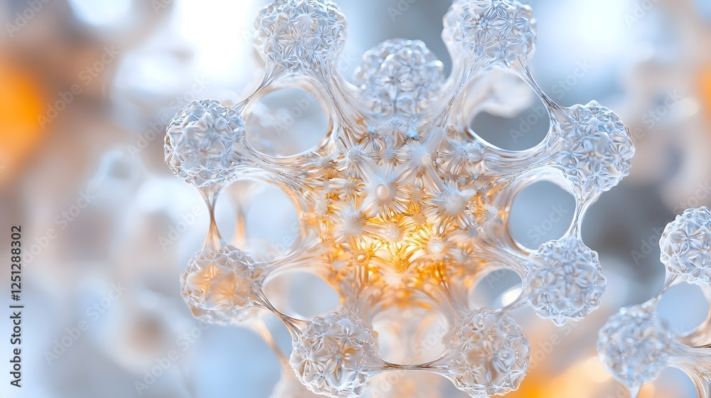 Poster mesmerizing geometric patterns showcasing the complexity of an neural network intricate interconnect