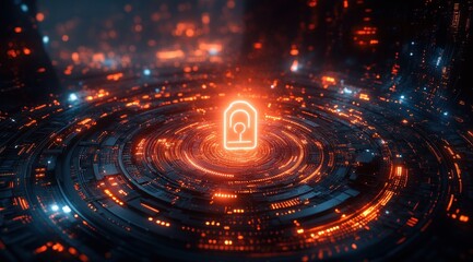 Advanced Technology Security Protocols in Futuristic Digital Landscape