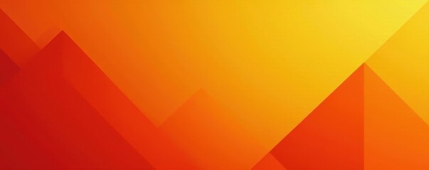 Abstract orange geometric shapes gradient background, shade, composition, minimal