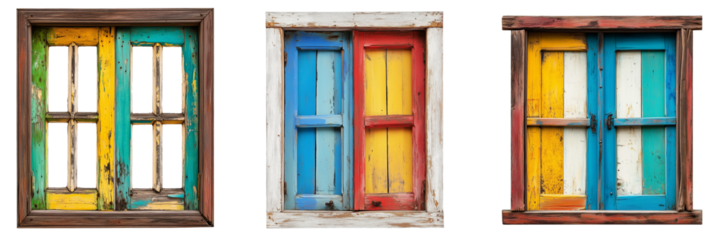 Old window collection