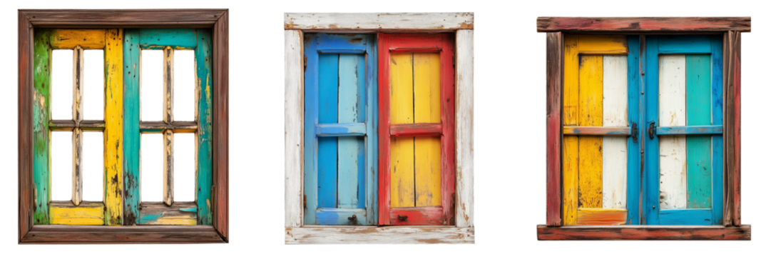 Old window collection