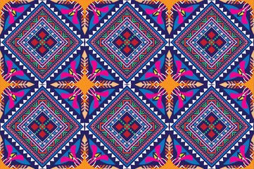 Peruvian american indian pattern tribal ethnic motifs geometric background. Rich native american tribal motifs textile print ethnic traditional design. Navajo symbols fabric pattern.