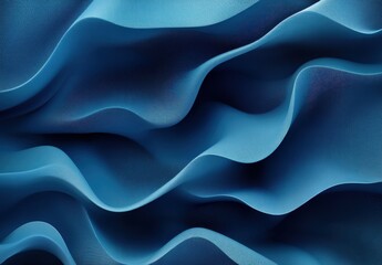 Obraz premium Abstract blue background ,Blue curve design smooth shape by blue color with blurred lines