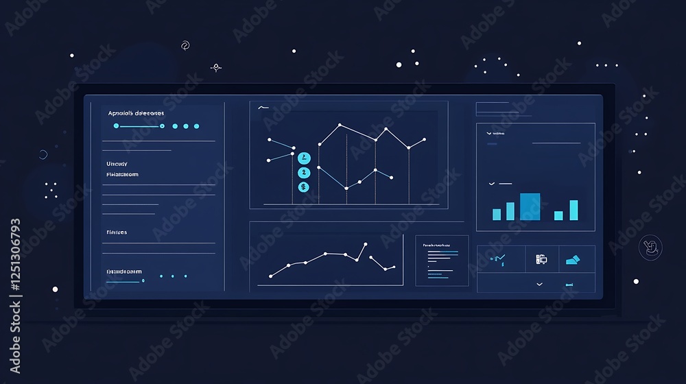 Aufkleber a logistics and supply chain dashboard showcasing detailed analytics and operational insights.