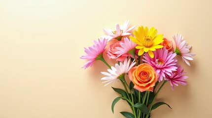 Obraz premium bouquet of colorful flowers