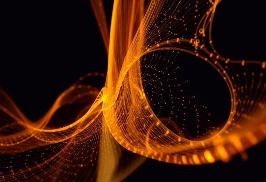Abstract Animated Background of trapcode form