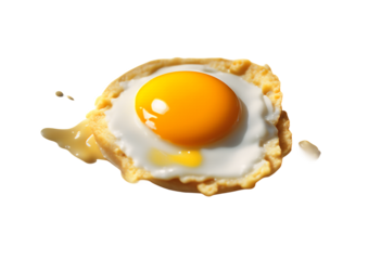 food high breakfast egg sunny out preparing yellow delicious view up plate protein boiled cooking side eat culinary fries cut single round top omelet yolk upper receipe 2 cook 1 meal front dinner