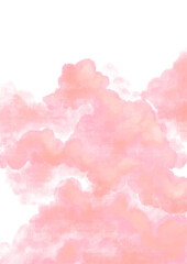 Fototapeta premium Pink cloud