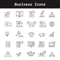 Business Icons Sets vector illustration design2