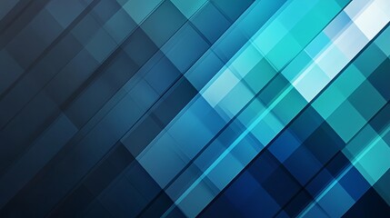 Abstract Blue Diagonal Geometric Pattern Design