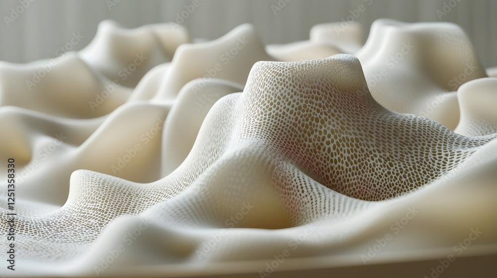 Poster captivating digital creativity concept with ai powered abstract patterns and generative designs uniq