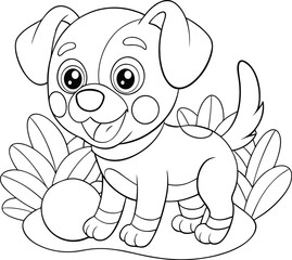 Adorable Teddy Bear Coloring Page Sitting by Tree